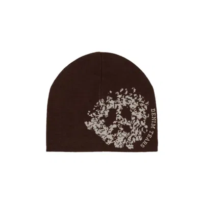 Pre-owned Denim Tears Denim University Beanie 'brown' | Men's Size Onesize