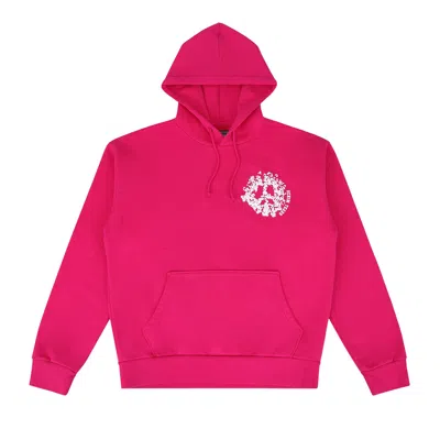 Pre-owned Denim Tears Denim University Hoodie 'pink/white' | Men's Size L