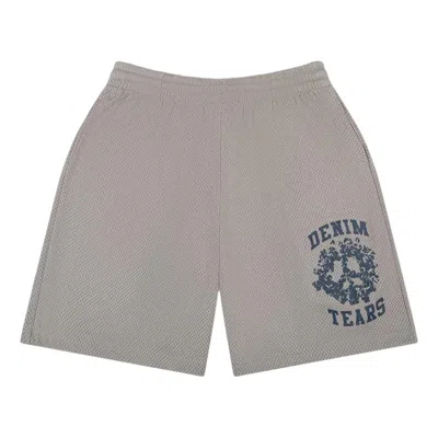 Denim Tears Denim University Mesh Shorts 'grey' In Multi