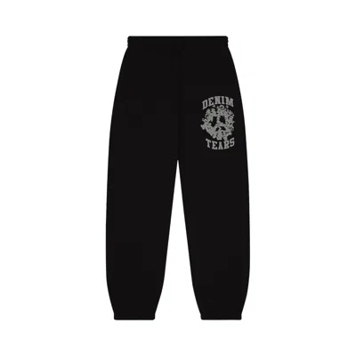 Pre-owned Denim Tears Denim University Sweatpants 'black' | Men's Size S