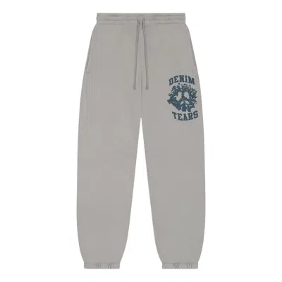 Denim Tears Denim University Sweatpants 'grey' In Gray