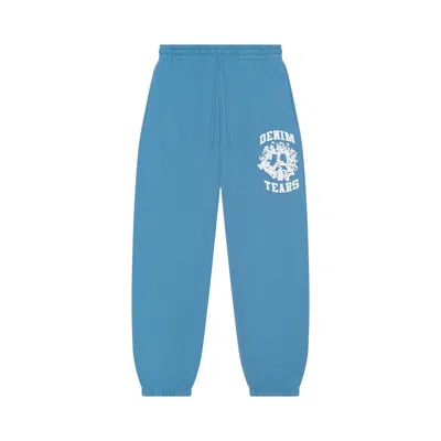 Pre-owned Denim Tears Denim University Sweatpants 'light Blue' | Men's Size Xxl