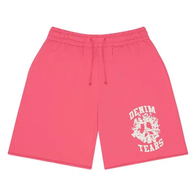 Pre-owned Denim Tears Denim University Sweatshorts 'pink' | Men's Size L
