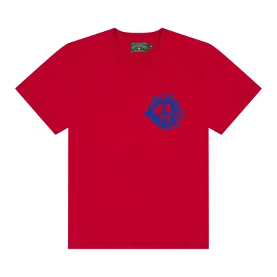 Pre-owned Denim Tears Denim University Tee 'red' | Men's Size Xl