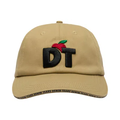 Pre-owned Denim Tears Dt Apple Cap 'beige' | Tan | Men's Size Onesize