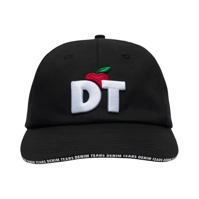 Pre-owned Denim Tears Dt Apple Cap 'black' | Men's Size Onesize