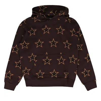 Pre-owned Denim Tears Every Tear Is A Star All Over Hoodie 'brown' | Men's Size M