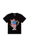 Denim Tears Firecracker T-shirt In Black