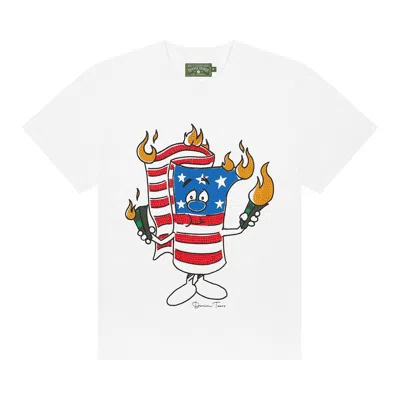 Pre-owned Denim Tears Firecracker Tee 'white' | Men's Size L