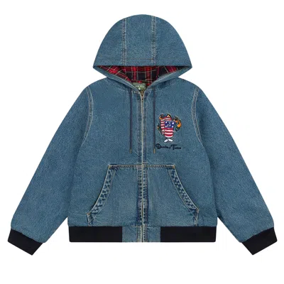 Pre-owned Denim Tears Firecracker Workwear Jacket 'indigo' | Blue | Men's Size L