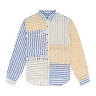 Pre-owned Denim Tears Flannel Stripe 'multicolor' | Multi-color | Men's Size L