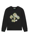 Denim Tears Fleur De-lis "charcoal" Sweatshirt