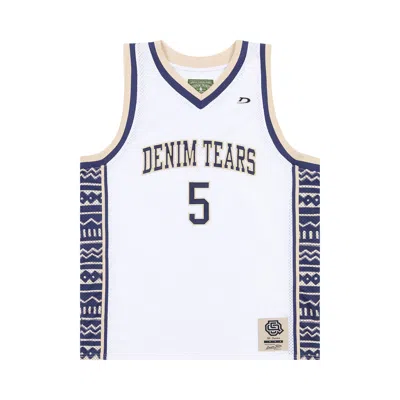 Pre-owned Denim Tears Game Jersey 'white' | Men's Size Xl
