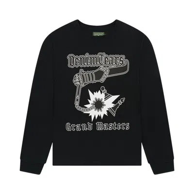Pre-owned Denim Tears Grandmaster Tee 'black' | Men's Size Xl