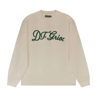 Pre-owned Denim Tears Griot Crewneck Sweater 'cream' | Men's Size L