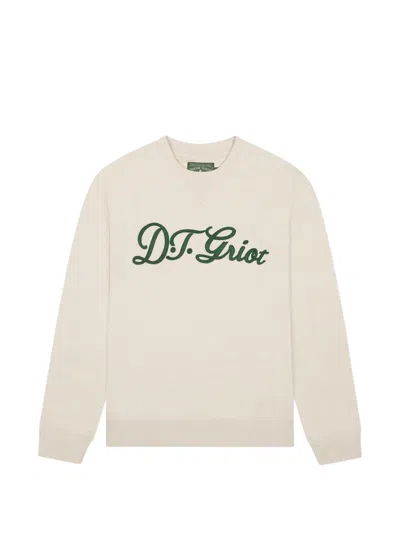 Denim Tears Griot Crew-neck Sweatshirt In Neutral