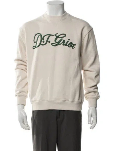 Pre-owned Denim Tears Griot Graphic Print Sweatshirt In Neutrals