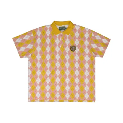 Pre-owned Denim Tears Intarsia Polo 'pink' | Men's Size L