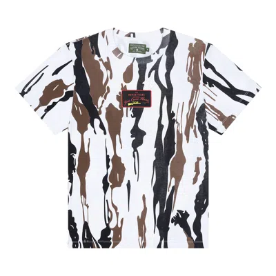 Pre-owned Denim Tears Jim Crow Hunt Tee 'white Camo' | Men's Size Xxl
