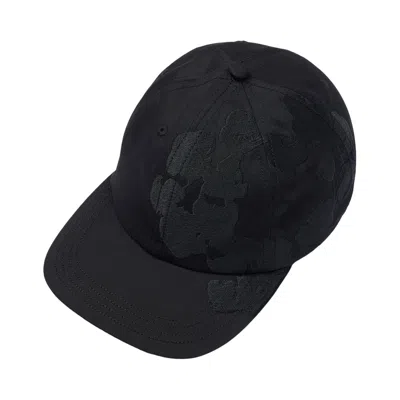 Pre-owned Denim Tears Jumbo Wreath Cap 'black' | Men's Size Onesize