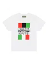 Denim Tears Kmg Polenta "white" T-shirt In White