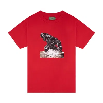 Pre-owned Denim Tears Lerage Tee 'red' | Men's Size Xxl