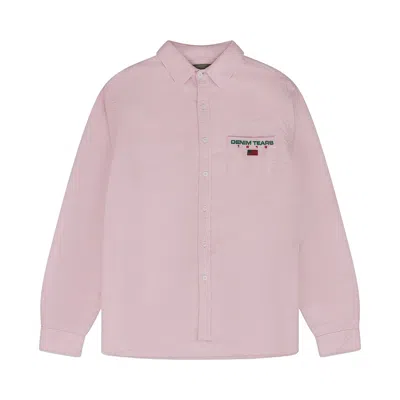 Pre-owned Denim Tears Light Oxford Shirt 'pink' | Men's Size Xl