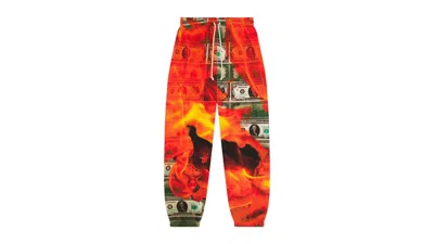 Pre-owned Denim Tears Men's  Burn It Sweatpants In Multi