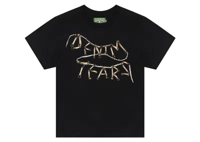 Pre-owned Denim Tears Men's  Chicken Bone Tee Shirt In Black