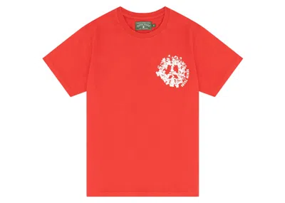 Pre-owned Denim Tears Men's  Denim University Tee Shirt In Red