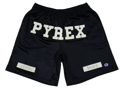 Pre-owned Denim Tears Men's  Pyrex Tears Shorts In Black