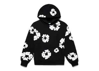 Pre-owned Denim Tears Men's  The Cotton Wreath Sweatshirt In Black