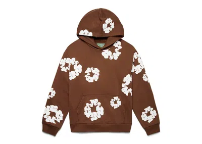 Pre-owned Denim Tears Men's  The Cotton Wreath Sweatshirt In Brown