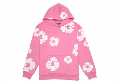 Pre-owned Denim Tears Men's  The Cotton Wreath Sweatshirt In Pink