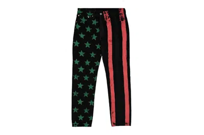 Pre-owned Denim Tears Men's  X Cpfm 4th Of July Denim Plant Jeans In Black
