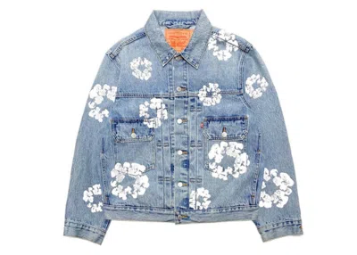 Pre-owned Denim Tears Men's  X Levi's Jacket In Light Blue