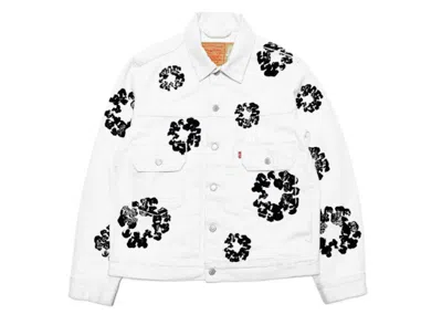 Pre-owned Denim Tears Men's  X Levi's Jacket In White