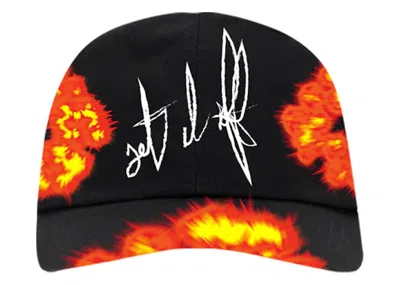 Pre-owned Denim Tears Men's  X Offset Hat In Black