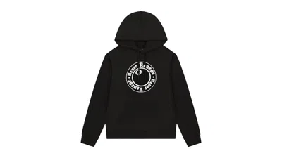 Pre-owned Denim Tears Men's  X Stussy Never Renege Hoodie In Black