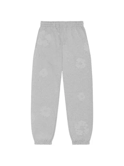 Denim Tears Mono Cotton Wreath Track Pants In Gray