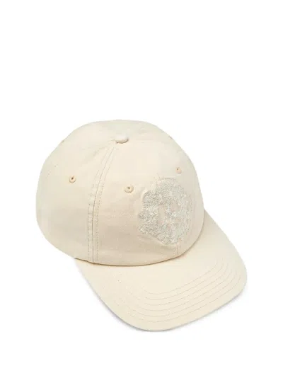 Denim Tears Mono Denim U Baseball Cap In White