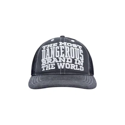 Pre-owned Denim Tears Most Dangerous Brand Cap 'black' | Men's Size Onesize