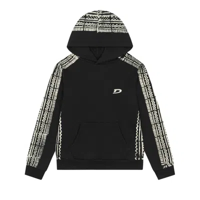 Pre-owned Denim Tears Mudcloth Hoodie 'black' | Men's Size Xs