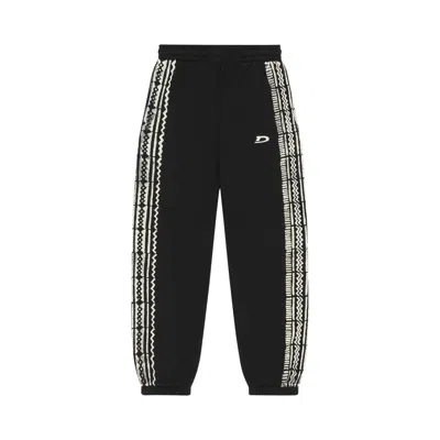 Pre-owned Denim Tears Mudcloth Sweatpants 'black' | Men's Size L