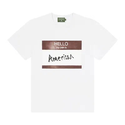 Pre-owned Denim Tears My Pain Is Tee 'white' | Men's Size L