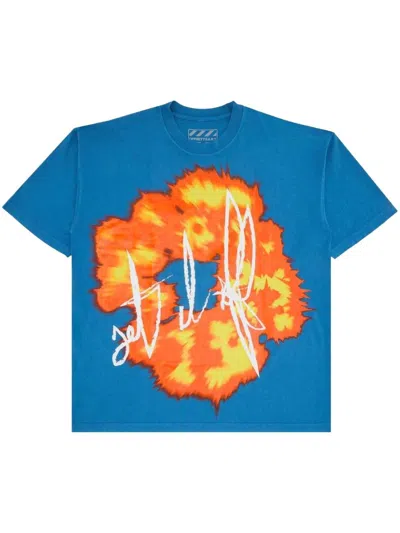 Denim Tears Offset Set It Off T-shirt In Blue