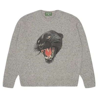 Pre-owned Denim Tears Panther Sweater 'grey' | Men's Size Xl In Gray