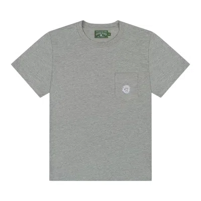 Pre-owned Denim Tears Peace Wreath Pocket Tee 'grey' | Men's Size Xxl