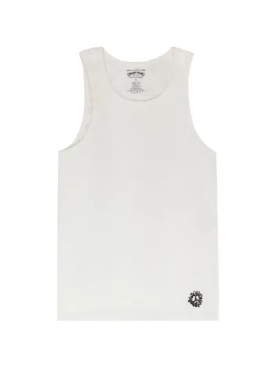 Denim Tears Peace Wreath Tank Top In White