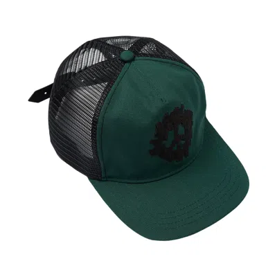 Pre-owned Denim Tears Peace Wreath Trucker Hat 'green' | Men's Size Onesize